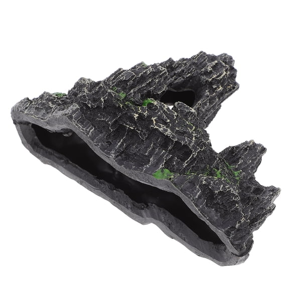 Tineasur Multi-Color Resin Aquarium Rockery Decor for Fish Tank Landscaping, 4.7 Inch Fish Tank Accessories, Aquatic Habitat Decoration