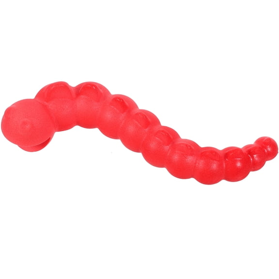 Tineasur Dog Squeaky Chew Toys Training TPR Red 1Pcs