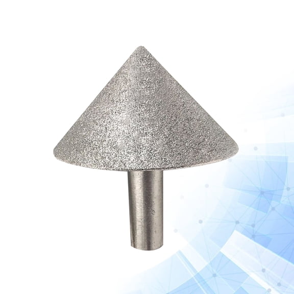 Tineasur Small Ceramic Grinding Tool with Tapered Electroplated , 1 Piece for Precision Craft Projects