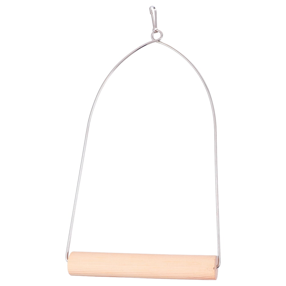 Picture Idea: Tineasur Bird Swings Parrot Toys Hummingbird Perch Swing Iron Swinging