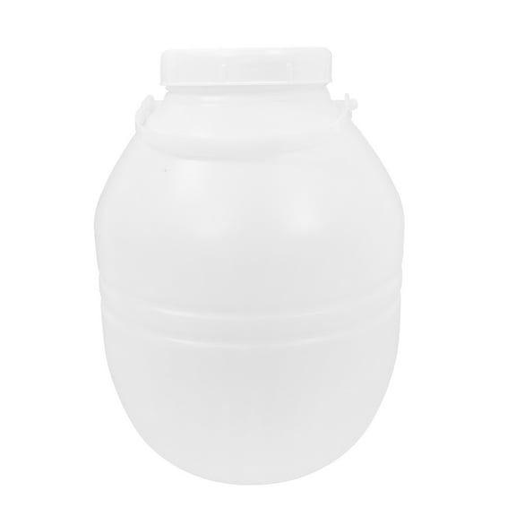 Tineasur White Hdpe Food Storage Container with Airtight Lid for Home Kitchen Pantry