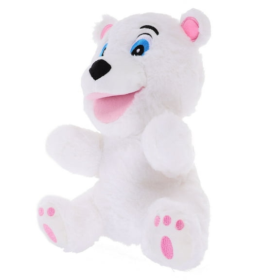 Tineasur Adorable Bear Hand Puppet for Storytelling Teaching Aid Role Play 1Pack