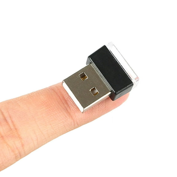Tineasur USB Purple Vehicle Light with High Brightness LED for Car and Computer USB Ports