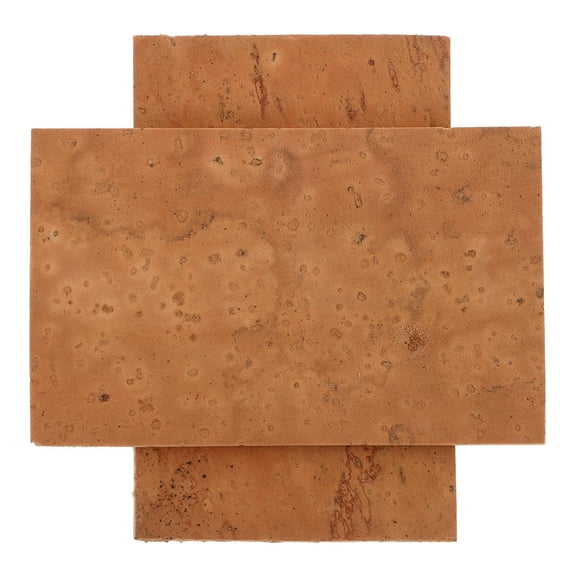 Tineasur 2Pcs Light Yellow Cork Sheets for Tenor Saxophone Neck and Mouthpiece Replacement Durable Repair Pads