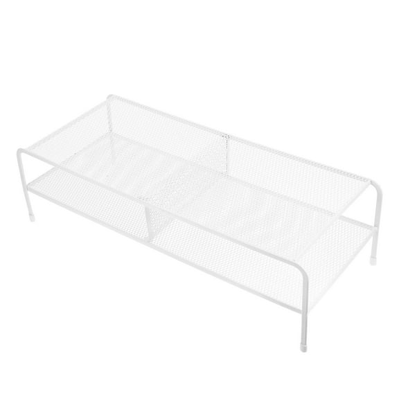 Tineasur Metal Stand Riser Screen Height Adjustment White 1Set Back to School