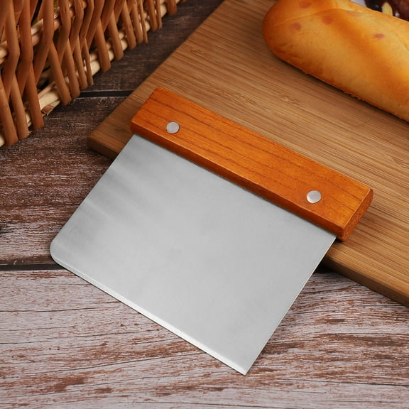 Tineasur Kitchen Tools Dough Cutter Wood Pastry Chef 1Set