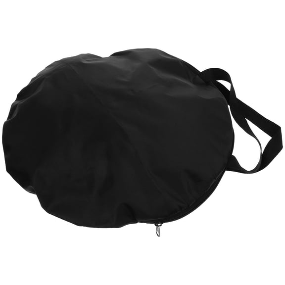 Tineasur Black Football Net Carry Bag with Stabilizing Design for Organized Goal Net Storage