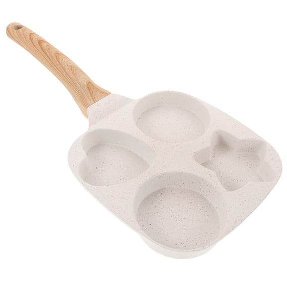 Tineasur Small Nonstick Frying Pan Cooking Pan Grey Heat Distribution 1 Pcs Restaurant