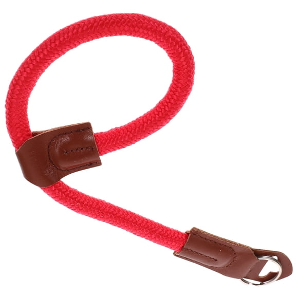 Tineasur Durable Red Camera Hand Strap for Photography with Cotton and PU Material