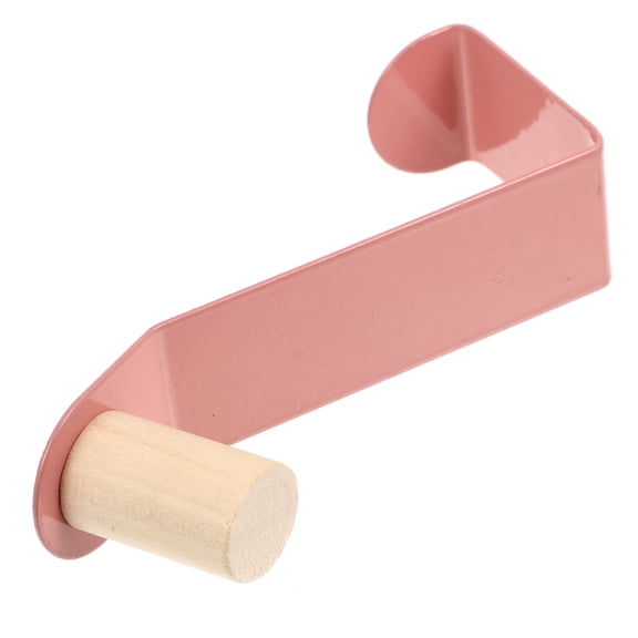 Tineasur Pink Iron Hooks for Closet Hanging Storage 1Set