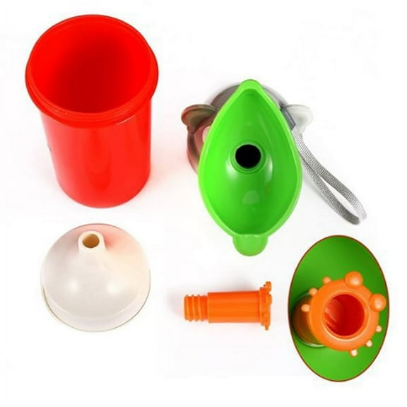 Tineasur Red Portable Potty Urinal for Toddlers Leakproof Design Easy Carry