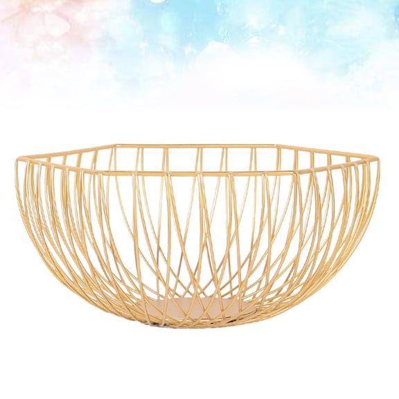 Tineasur Kitchen Snack Storage Rack with Iron Water Draining Design, and Space-Saving, 1 Piece