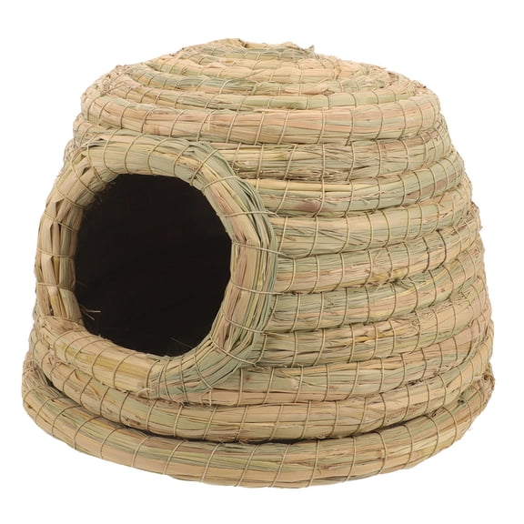 Tineasur Woven Rabbit Bed Light Green Soft and for Rabbits Small Pets Cozy Comfortable