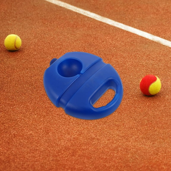 Tineasur Portable Blue Tennis Trainer Rebounder Base Solo Practice Tool Durable for Indoor Outdoor Training