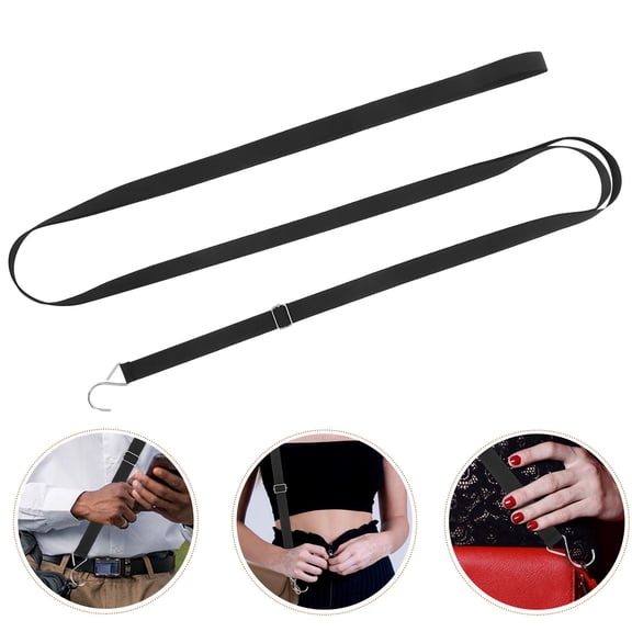 Tineasur Universal Black Adjustable Shoulder Strap for Crossbody Bags Laptop and Travel Accessories