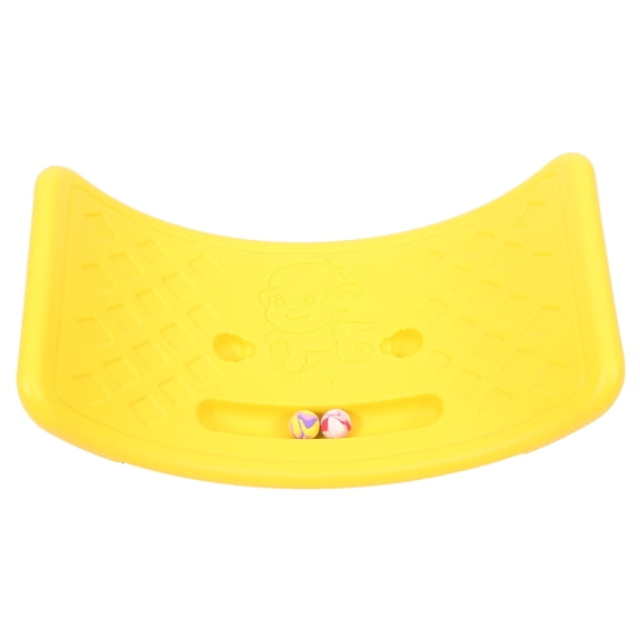 Tineasur Yellow Balance Seesaw Board for Kid Development and Balance Training Use