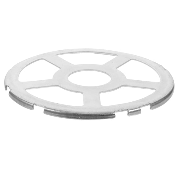 Tineasur Non-Slip Silver Wok Trivet Galvanized Plate for Home Gas Stove