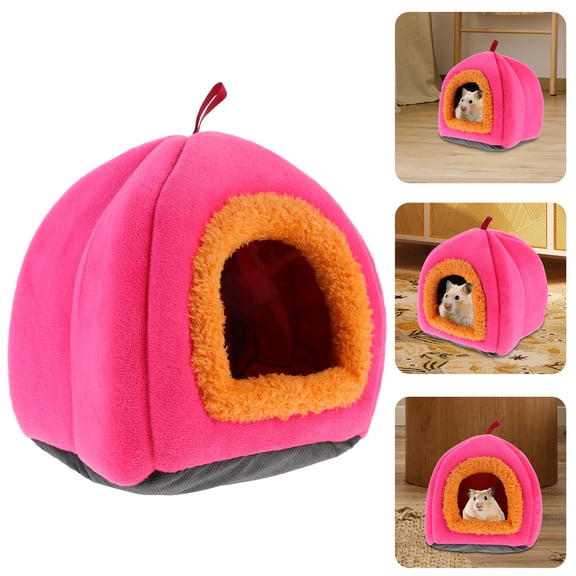 Tineasur Sugar Glider Nest Rosy Warm Small Animal Hideout Providing Privacy and Comfort
