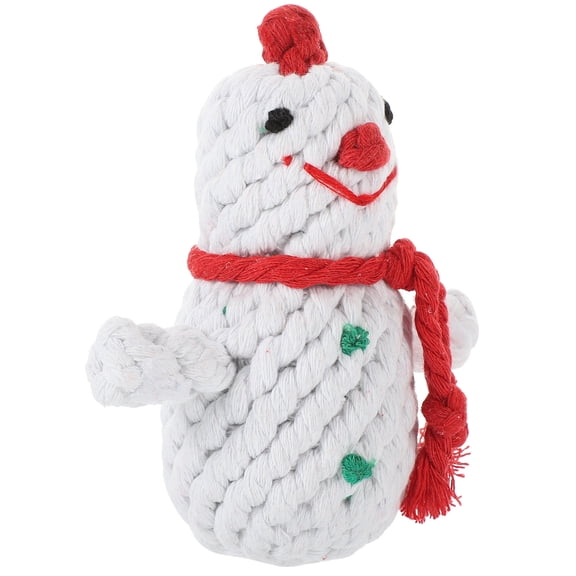 Tineasur Small Dog Woven Toy Cotton Rope Assorted Color MultiPurpose Pet Chew Training Toy 9.5 Inches