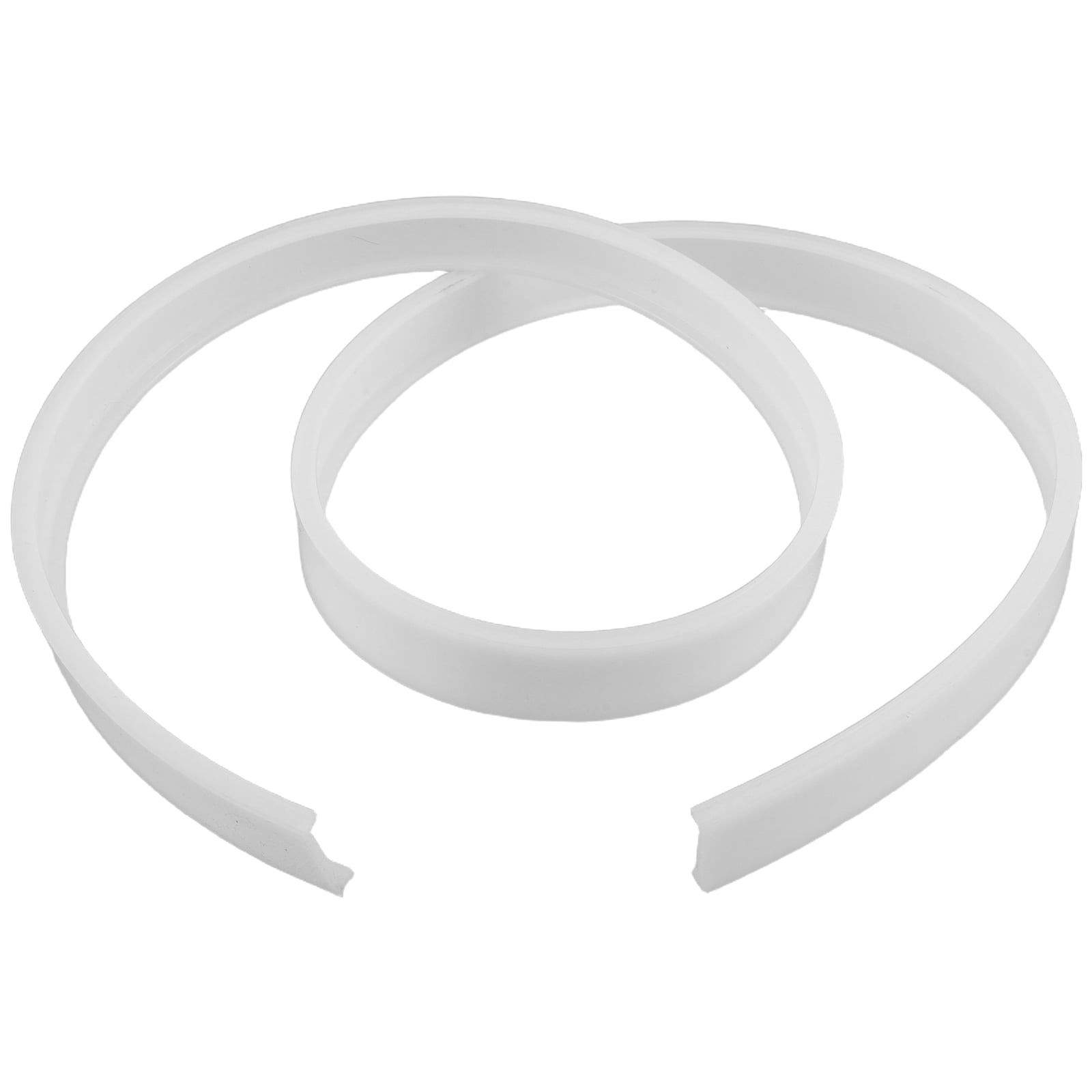 Tineasur Soft Silicone LED Strip Light Diffuser Channel for Curved and ...