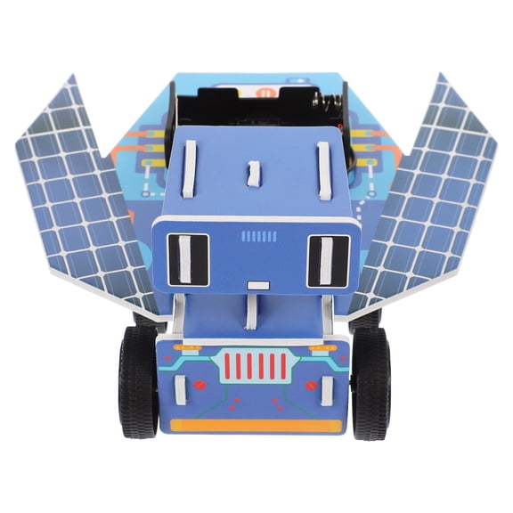 Tineasur 1 Set Mars Probe Car Model DIY Building Science Lab Props Multicolor Engineering Toys