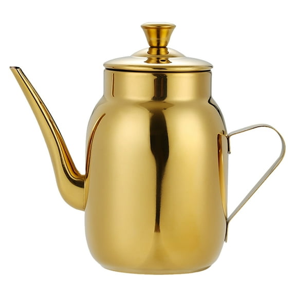 Tineasur Oil Storage Container for Kitchen 304 Stainless Steel Temperature Resistant 1Set