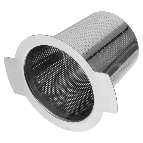 Tineasur Stainless Steel Tea Leaf Strainer Mesh Infuser for Kitchen with Handles Fits Standard Cups and Mugs