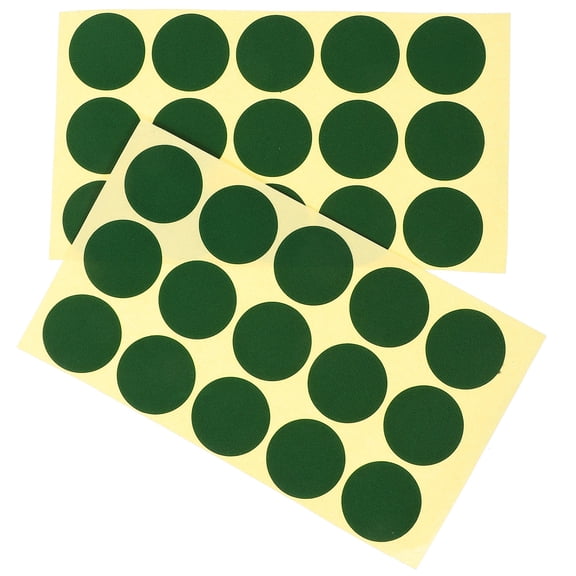 Tineasur Self Adhesive Green Pool Table Marker Dots for Billiard Table Spot and Game Marking
