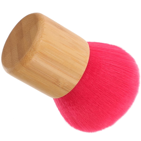 Tineasur Red Travel Blush Brush for Face Makeup - Design and Durable