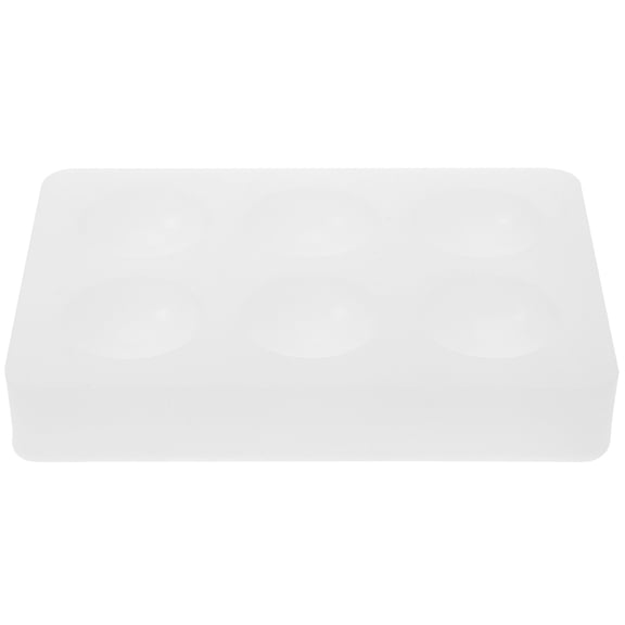 Tineasur Flexible Silicone Paint Tray White Sturdy Palette for Oil and Watercolor Painting