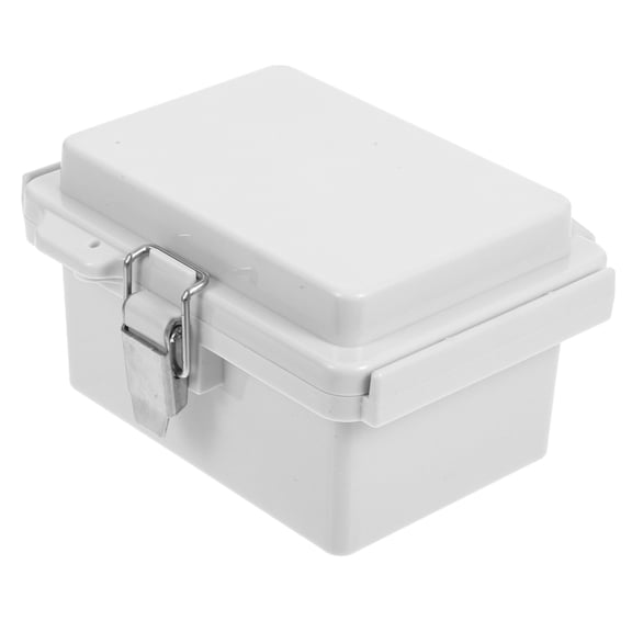 Tineasur Light Grey Plastic Junction Box Weatherproof Outdoor Electrical Box for LED Tunnel and Road Lights