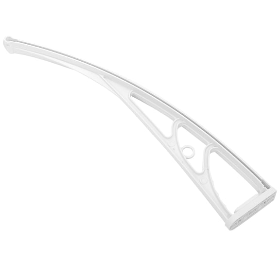 Tineasur Reinforced White PVC Awning Bracket for Balconies Outdoor Use Weather Resistant Support