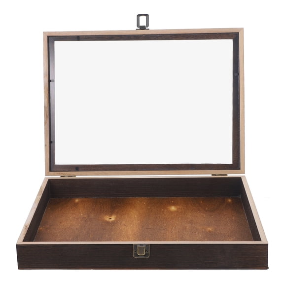 Vintage Wooden Butterfly Specimen Display Box Frame Case Holder for Home Decor Coffee Table