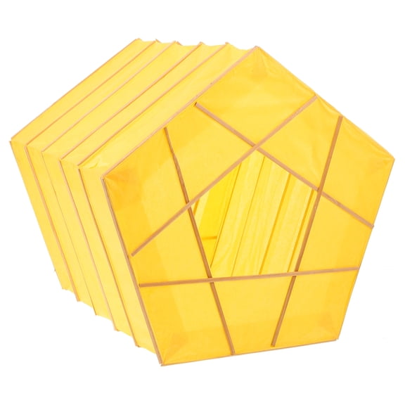 Tineasur Paper Lamp Shade Cover for Hanging Lamps with Chic and Practical Foldable Design