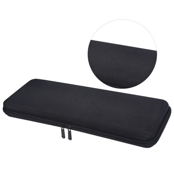Tineasur Advanced EVA Keyboard Case Black 1 Set Protective Cover Lightweight for Mechanical Keyboards