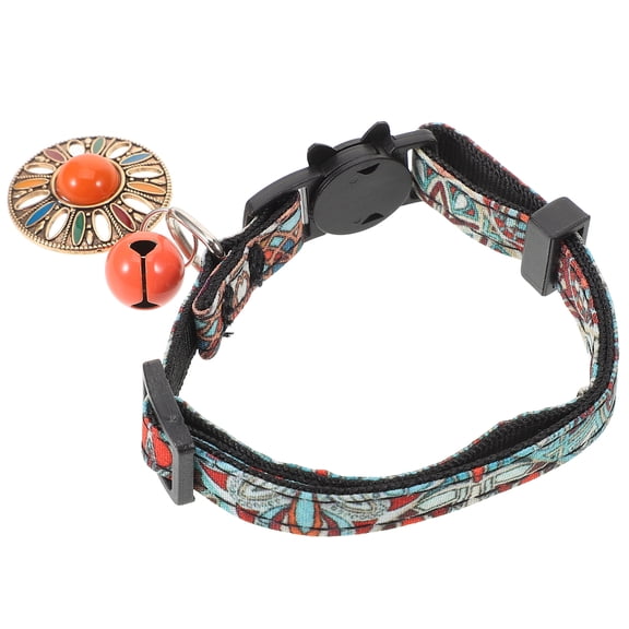 Tineasur Adjustable Polyester Pet Collar for Dog 1Set