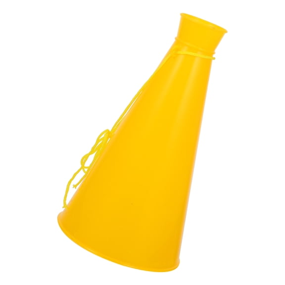 Tineasur Portable Cheer Megaphone Plastic Loudspeaker for Camping, Outdoor Events, Friends & Family Gatherings