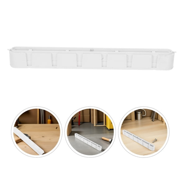 Tineasur Universal White PVC Surfboard Fin Box Center Tail Holder for Windsurfing