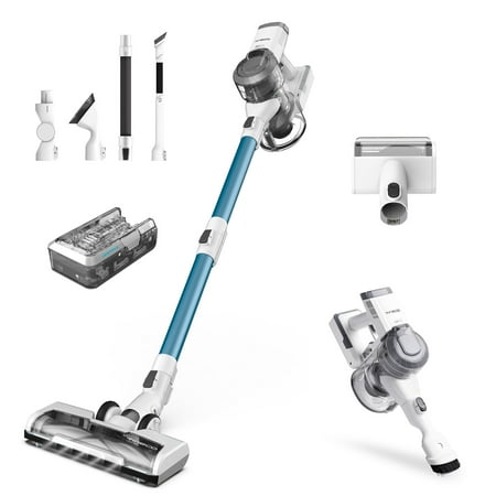 Tineco C3 Cordless Stick Vacuum - Custom Series, Blue with Extra Battery + Accesory Flex Kit + Mini Power Brush