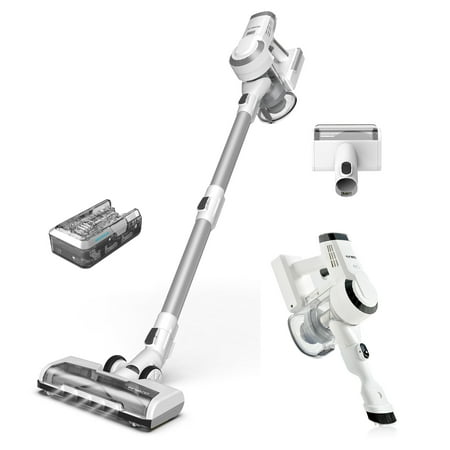 Tineco Customizable Cordless Stick Vacuum – C2 Gray with Extra Battery + Mini Power Brush