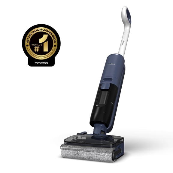 Tineco GO HammerHead Extreme Wet Dry Vacuum and Mop, Cordless Floor Washer for Hard Floors, Self-Cleaning with Heated Drying, Blue