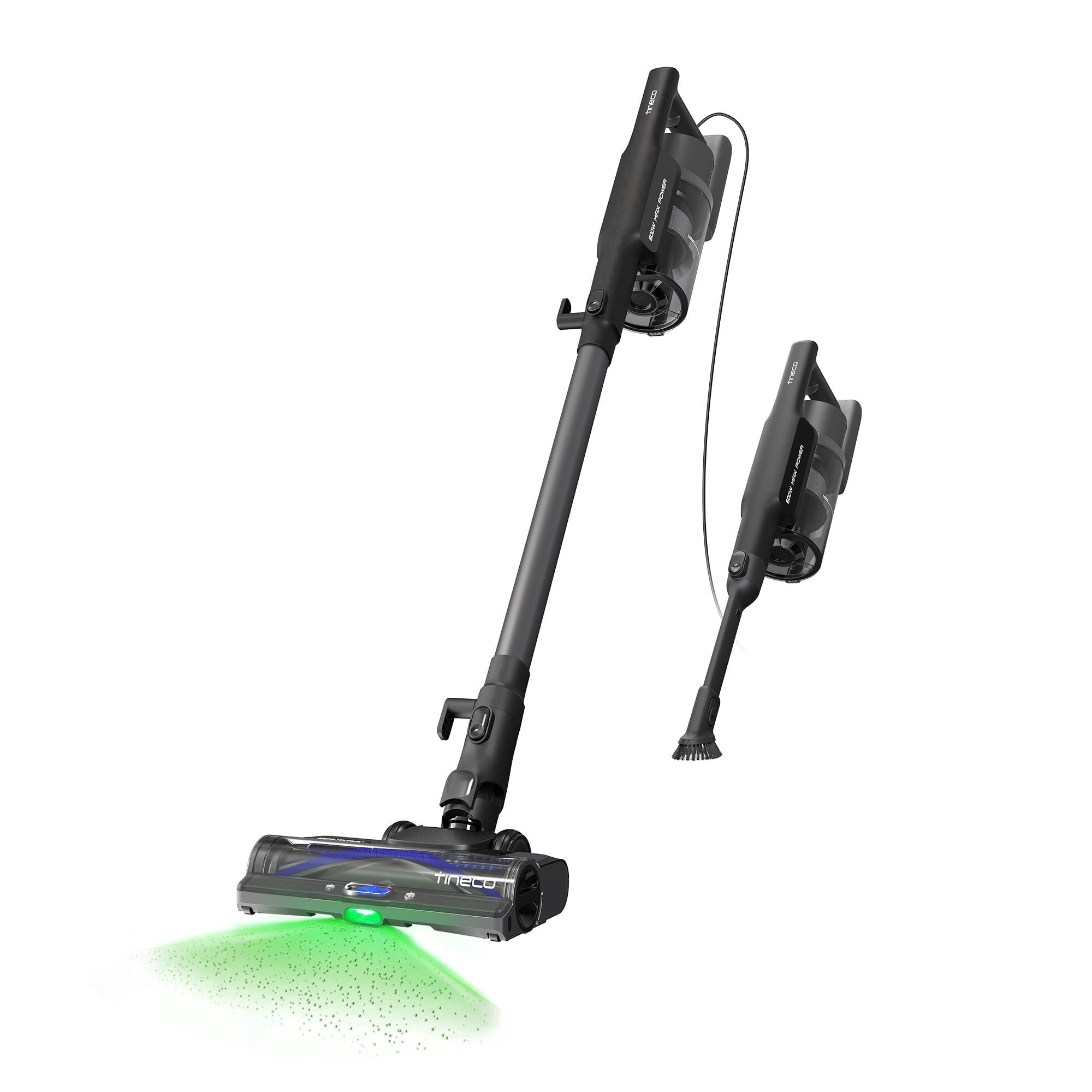 Tineco PureCyclone Pet Pro Corded Stick Vacuum, 600W Power, ZeroTangle Brush, GreenReveal LED, HEPA Filtration, Odor Control