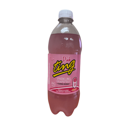 Ting Pink Grapefruit Soda, 20 oz Bottle