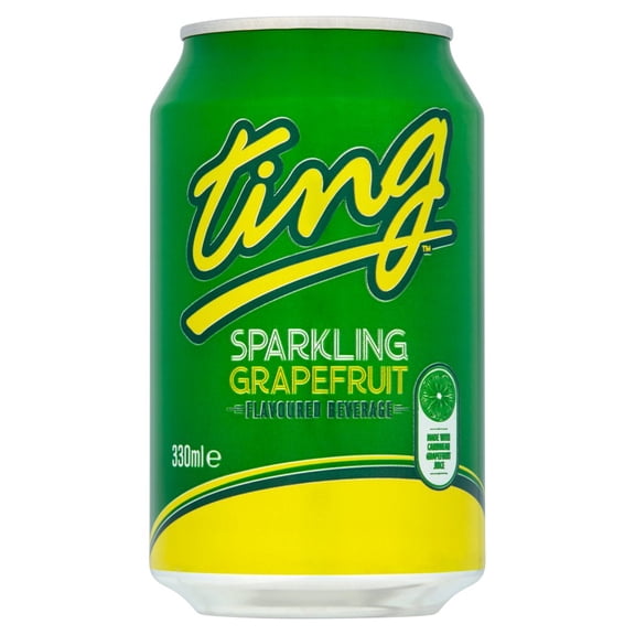 Ting Sparkling Grapefruit Flavoured Beverage 330ml (pack of 24)