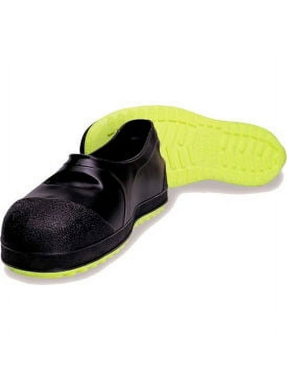 Tingley&#174; 35211 Steel Toe PVC Overshoes Black/Yellow Small