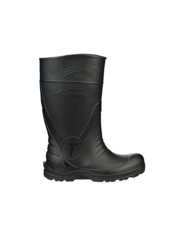 Airgo Mens Size 8 Black Rubber Boot