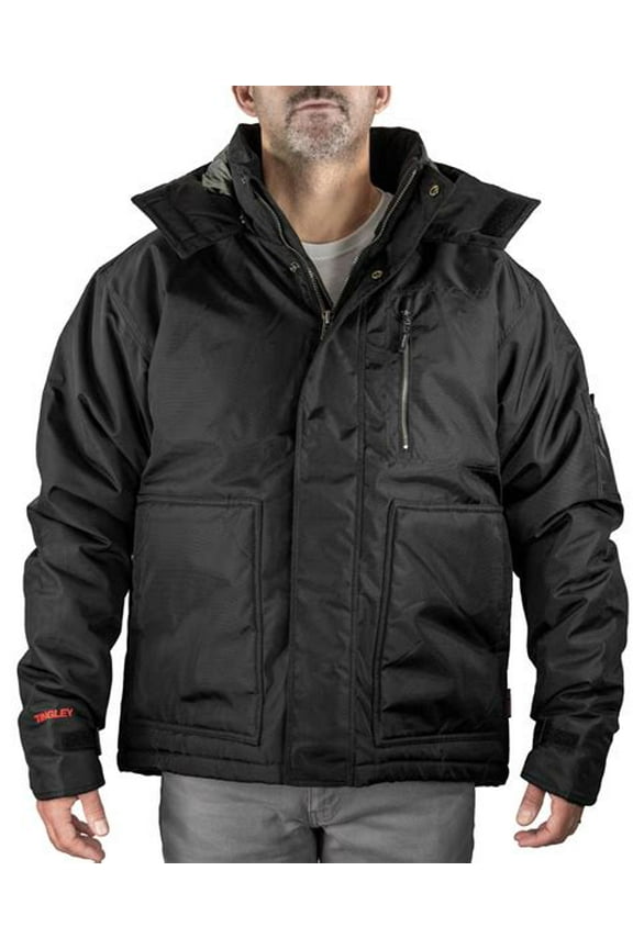 Cold Gear Insulated Jacket with Detachable Hood, Black, Medium, J28143
