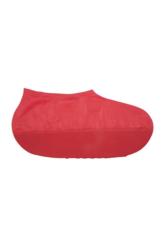 Disposable Shoe Cover, Natural Rubber Latex, Red, ,11 6332
