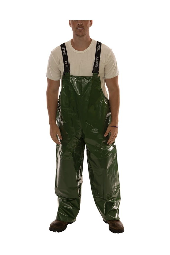 Iron Eagle LOTO O22048 Overalls With Patch Pockets, 2X, Green CA1