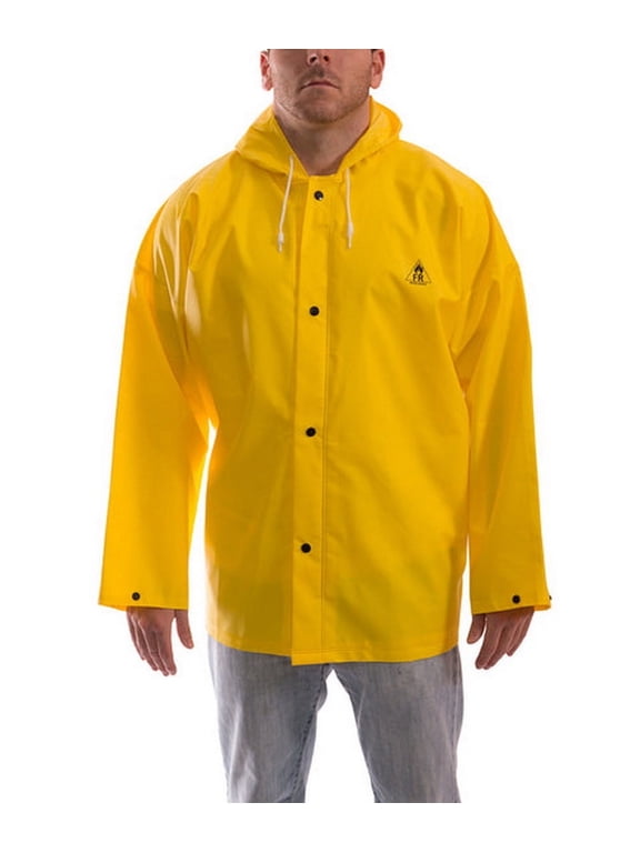 J56107-XXXXL Durascrim Jacket with Hood - Yellow, 4XL